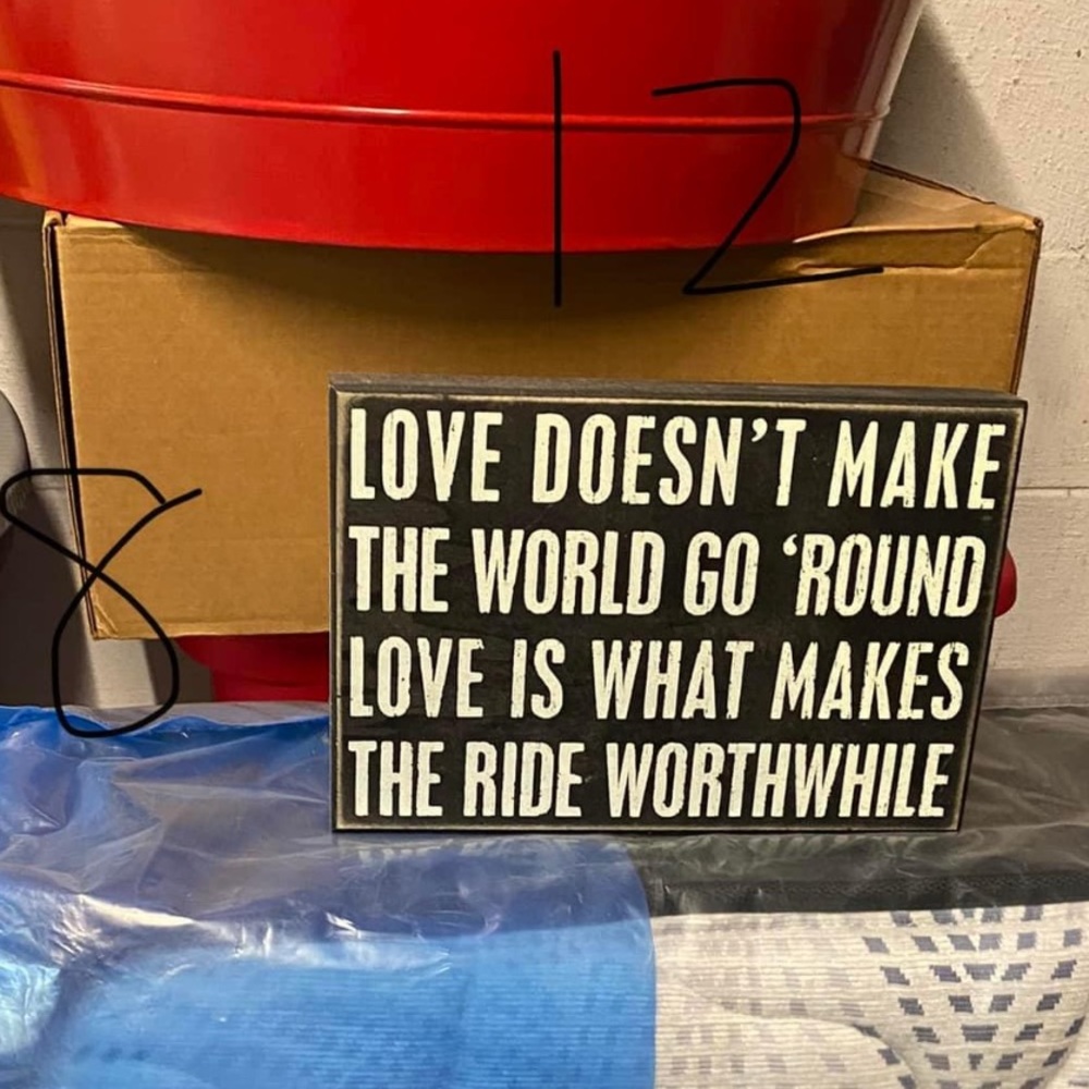 8X12 Wooden sign